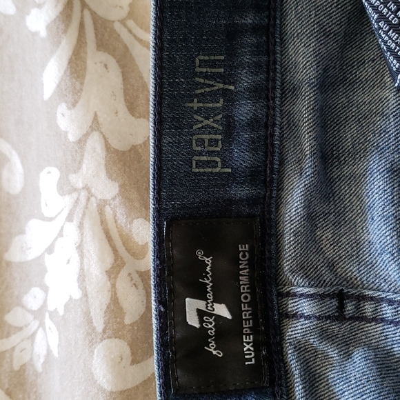 7 For All Mankind Luxe Performance PAXTYN Clean Pocket Jeans Size 28 - Picture 6 of 10